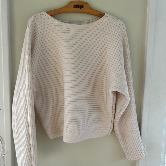 Reformation Sweaters - Reformation Orgnic Cotton Boatneck Sweater.